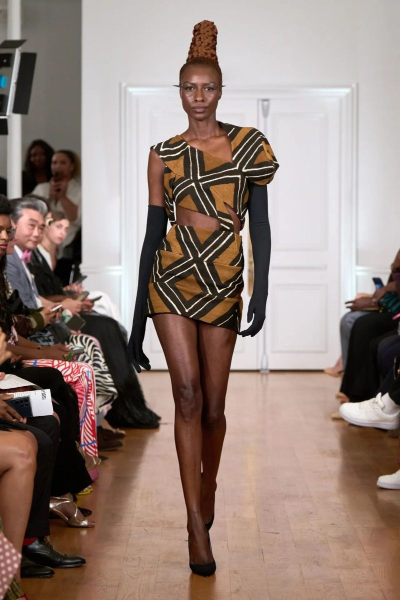 Imane Ayissi’s collection during the Fall 2024 Fashion Show.