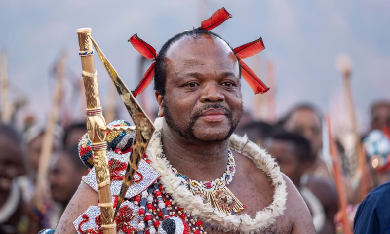 King Mswati III of Eswatini, Africa's last absolute monarch navigating traditional authority in modern governance