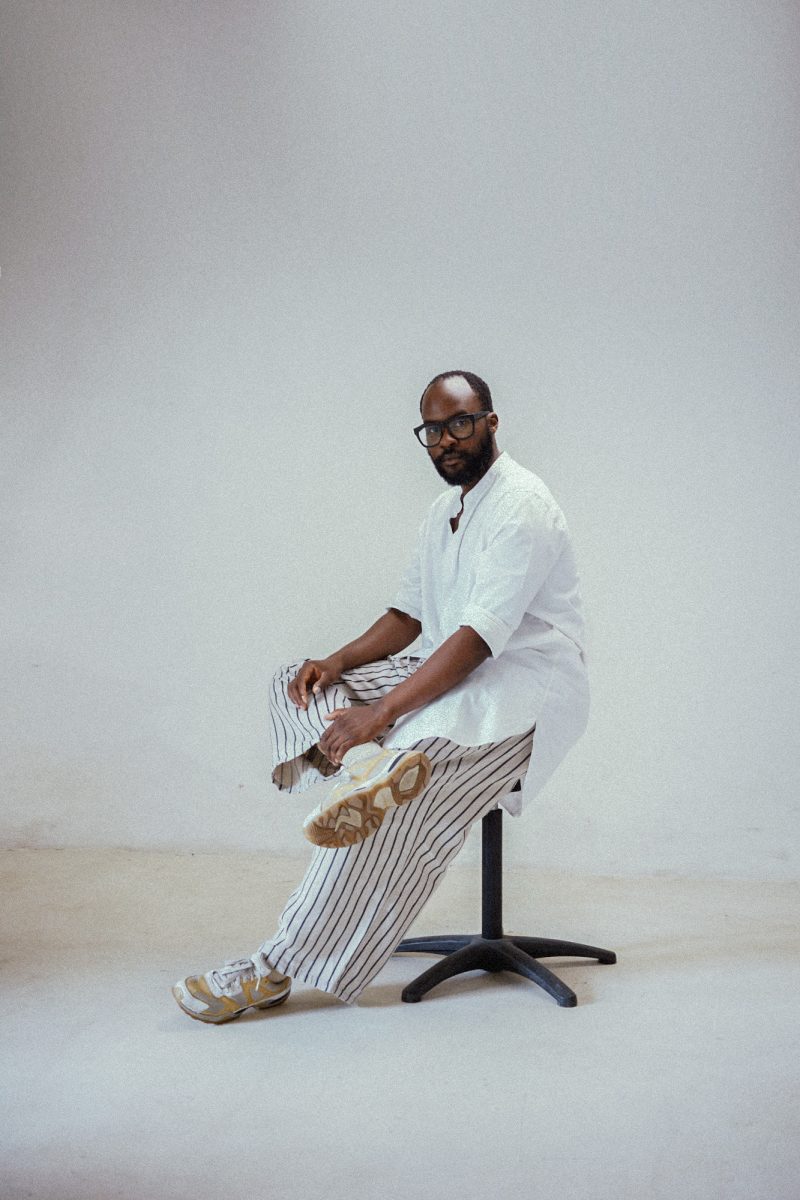 Lakin Ogunbanwo, the first African photographer to shoot a Dior campaign, with work in the Smithsonian collection