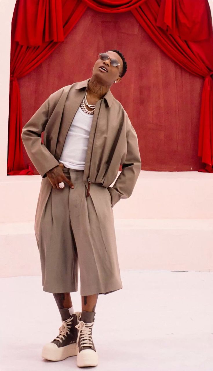 Wizkid: Casual Meets Couture