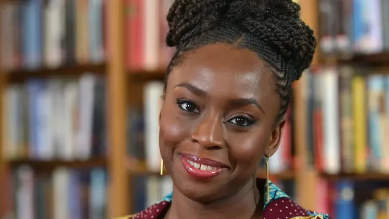 Chimamanda Ngozi Adichie, an African writer whose novels have been translated into over 55 languages