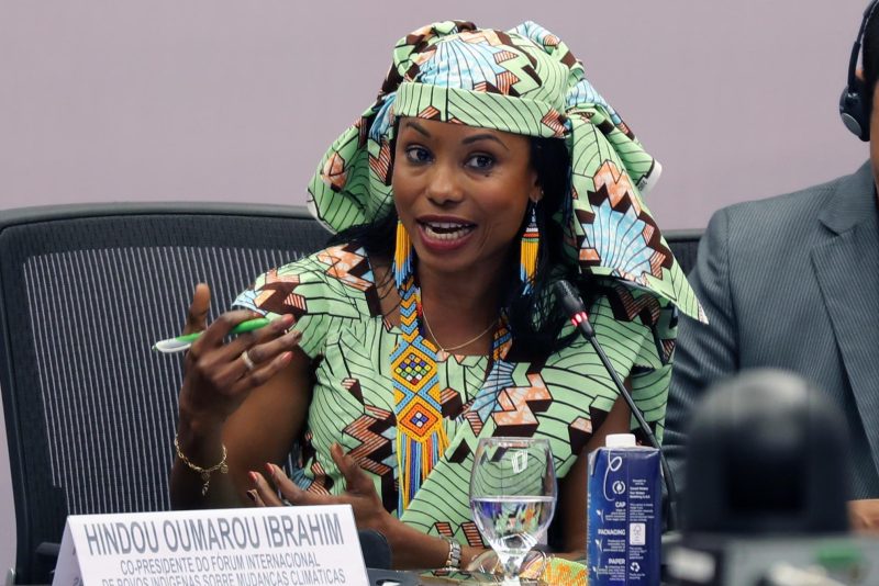Hindou Oumarou Ibrahim, a Chadian activist, champions indigenous Mbororo rights in Sahel climate adaptation.