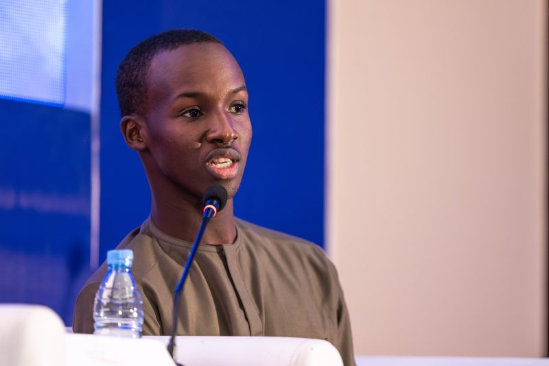 Yero Sarr, Senegalese youth leader and Fridays For Future co-founder, mobilising climate action across West Africa.