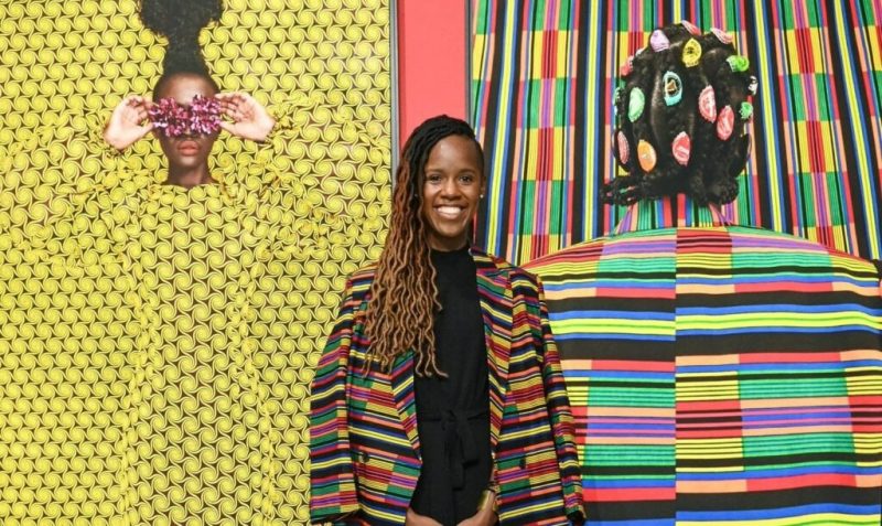 Thandiwe Muriu, Kenyan photographer, celebrating African patterns and femininity through viral maximalist portraiture