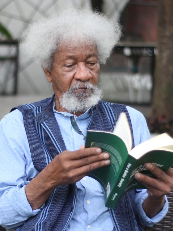 Wole Soyinka, first Black person to win the Nobel Prize in Literature in 1986