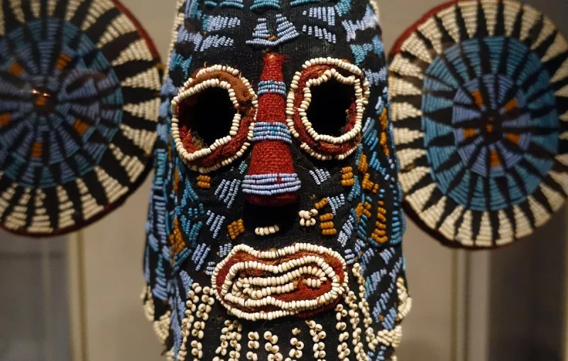 Bamileke ceremonial elephant mask demonstrating African spirituality