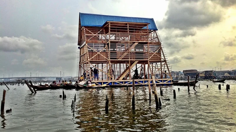 Makoko Floating School in Lagos, Nigeria