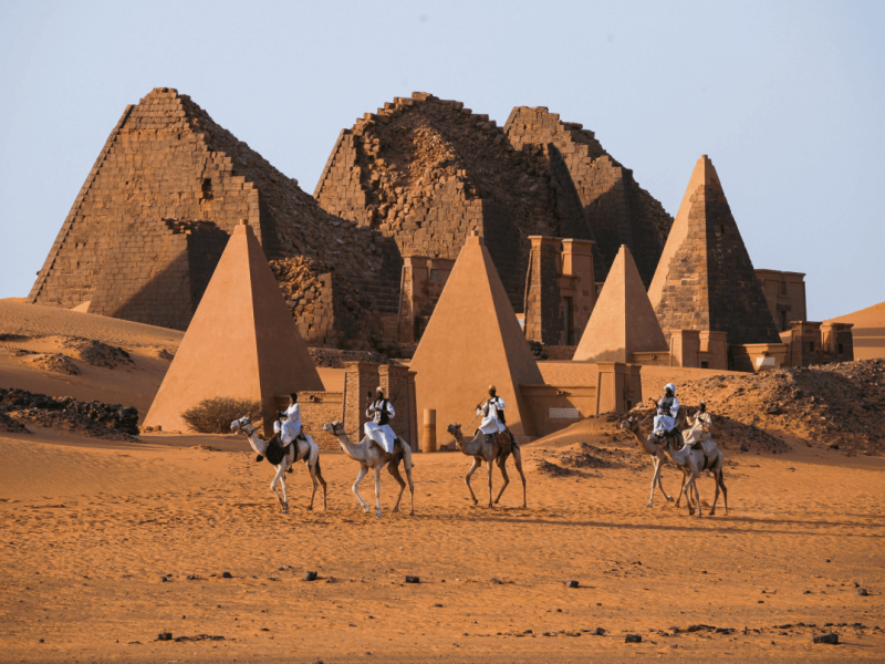 The Kingdom of Kush in ancient Nubia