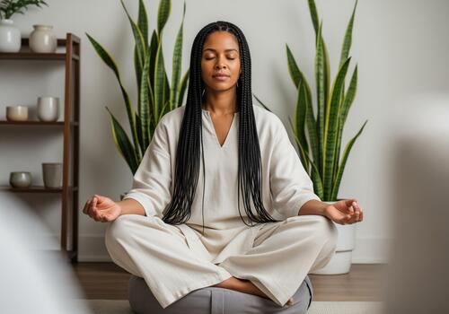 A picture showing a clear, focused mind.