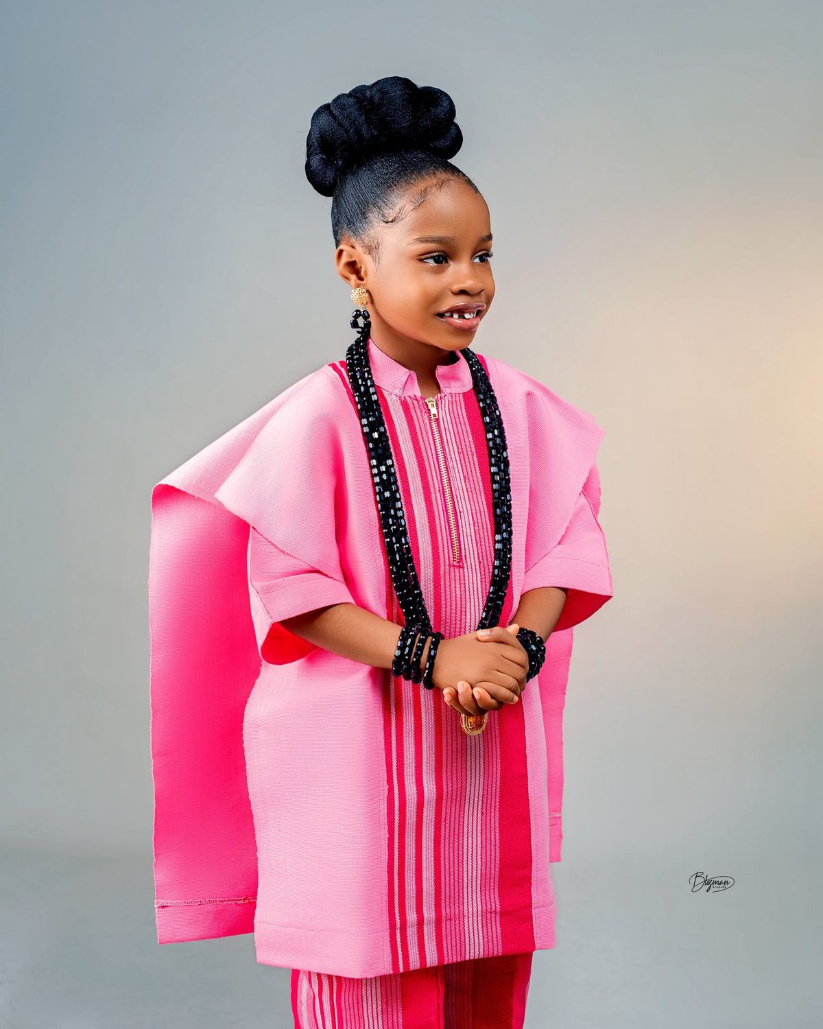 A minimalist and inclusive look at sustainable heritage textiles for children.