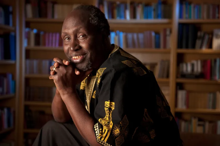 Ngũgĩ wa Thiong'o, Kenyan writer championing indigenous languages and critiquing neo-colonialism