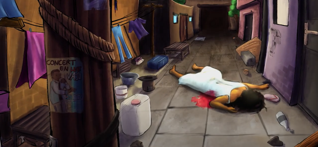  Kayfo Games murder mystery scene
