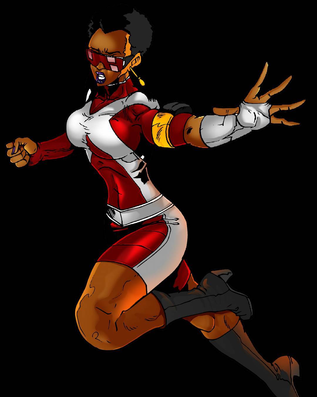 Leti Arts superhero character