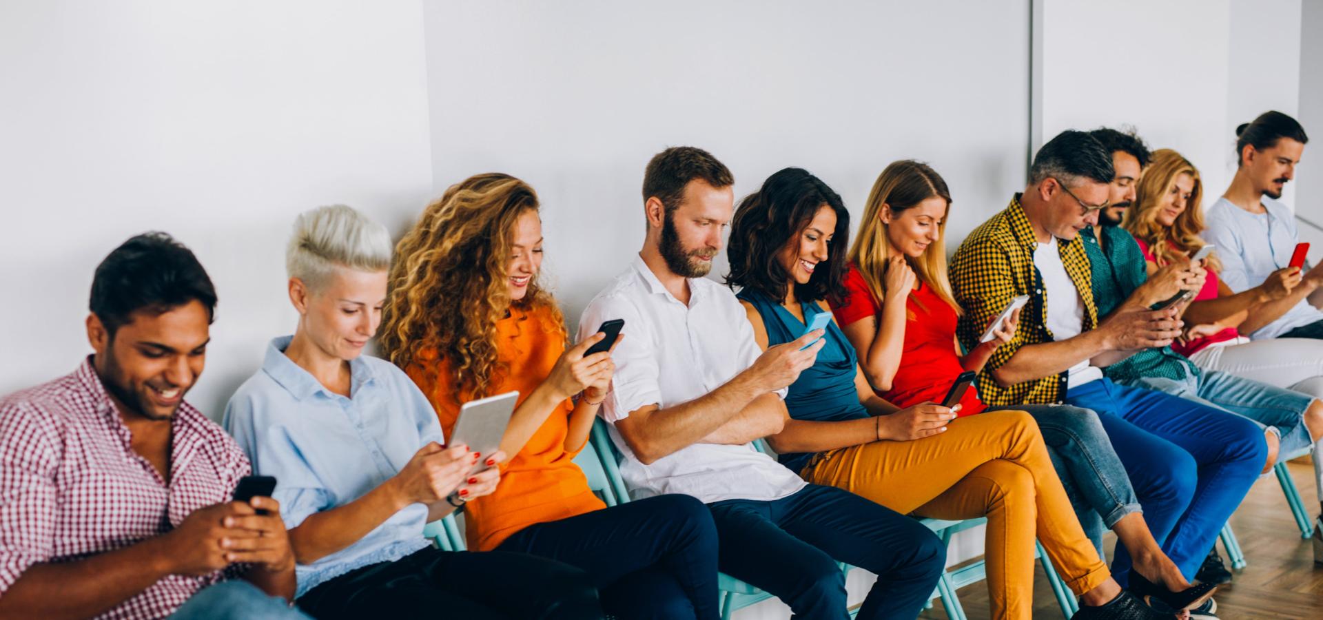 A picture showing the current way online presence influences people.