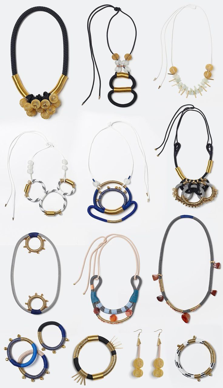 A trendy collection of sustainable Pichulik jewellery featuring handcrafted rope and architectural brass, celebrating inclusive African expertise and bold style
