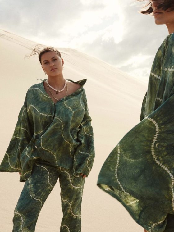 Conceptual Streetwear Set Using Adire Techniques