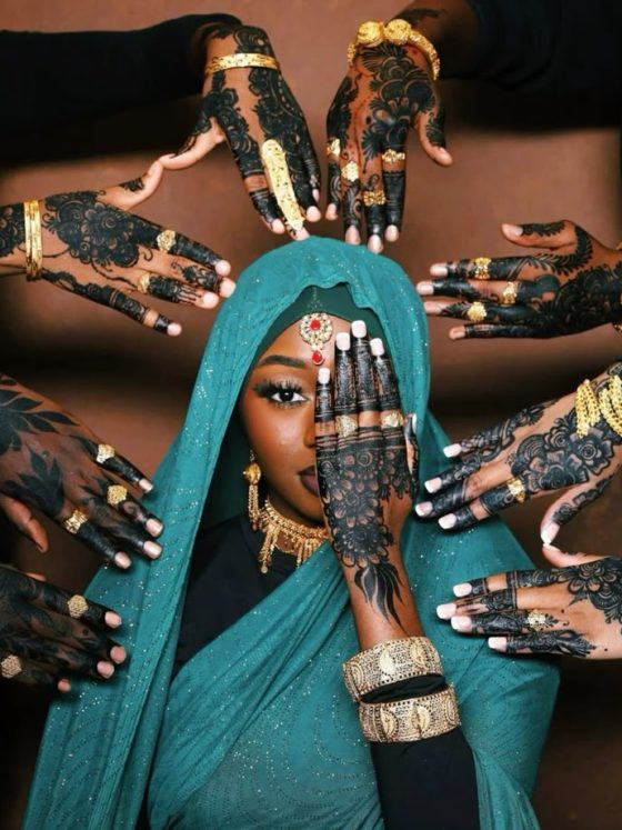 How Arabian Beauty Traditions Elevate African Weddings