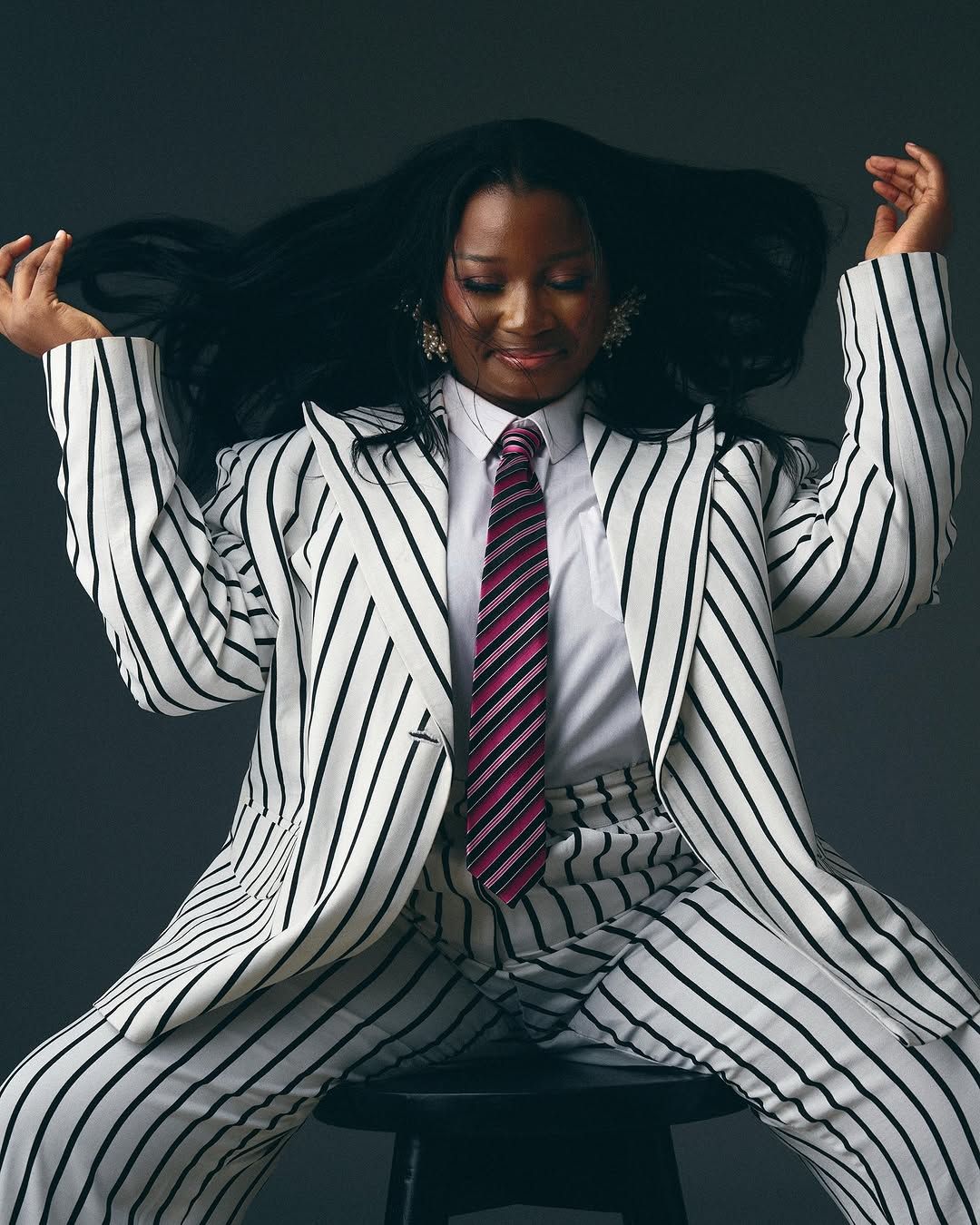 Omiren Styles takes an inclusive and sustainable approach to the blazer as a tool of power and ambition.
