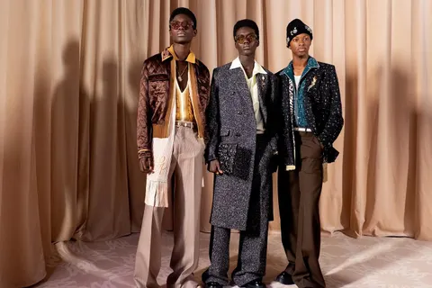 A picture from Paris Fashion Week showing a change in the global supply chain.