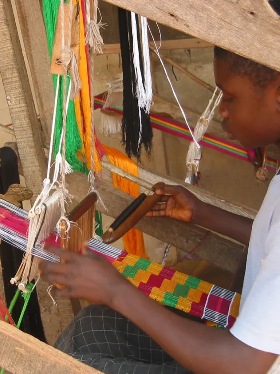 How Kente Weaves History Into Every Thread