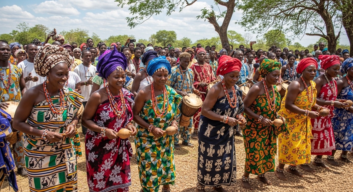 The Agbamevo Occasion Dress (The Festival Gown)