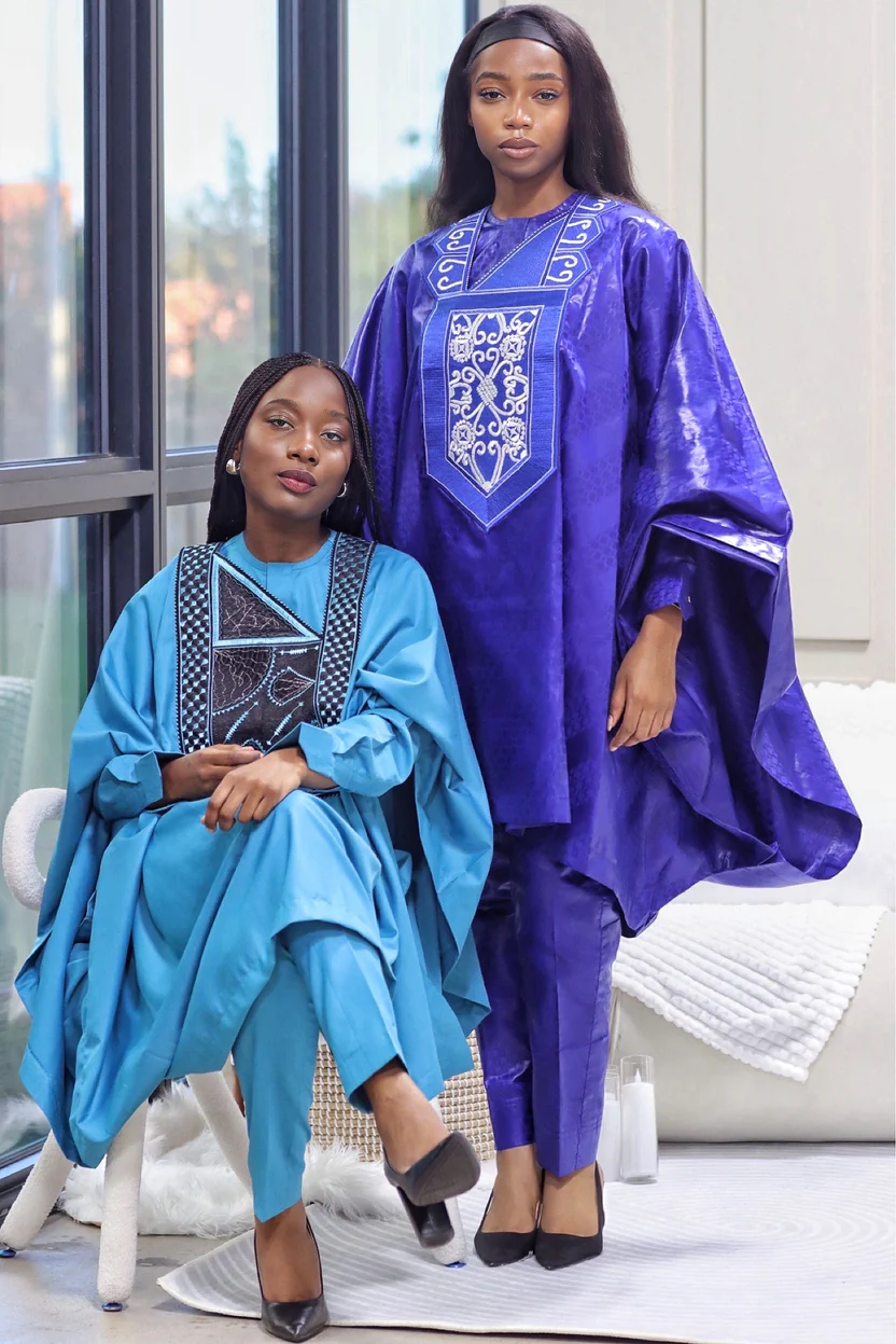 The Three-Piece Bazin Set