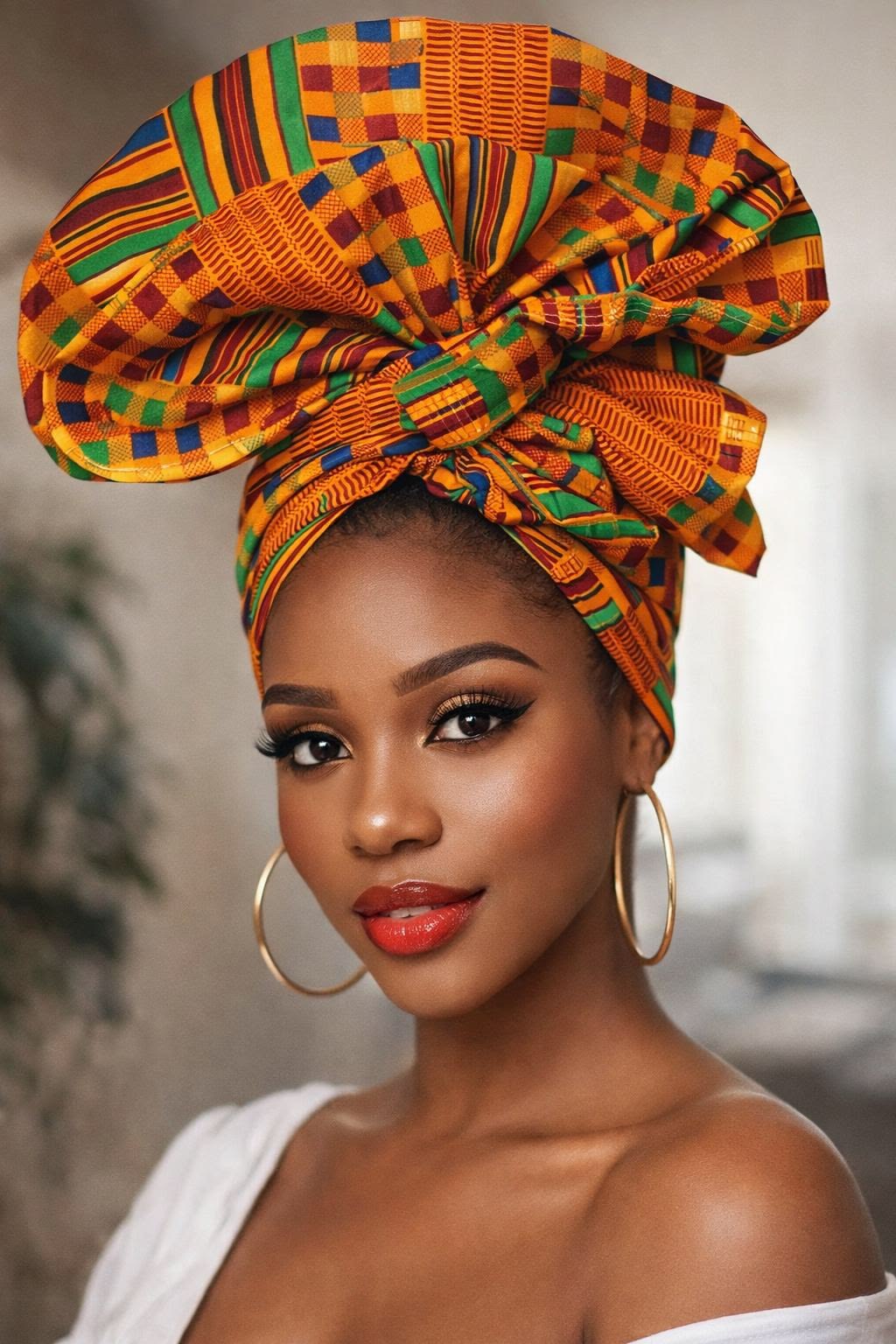 A Headwrap That You Know How to Tie
