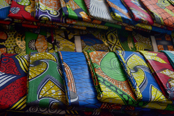 An image showing Kitenge fabrics used in maternity fashion in Africa