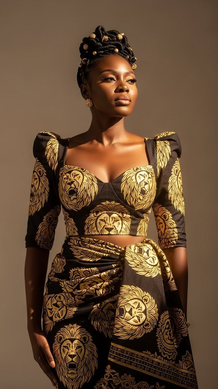 The Isi-Agu Blouse with George Wrapper: Ceremonial Authority