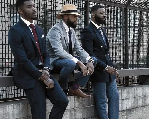 A picture of how dressing influences maturity.