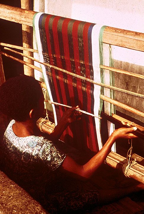 Traditional weaving and textile craftsmanship in the Benin Republic