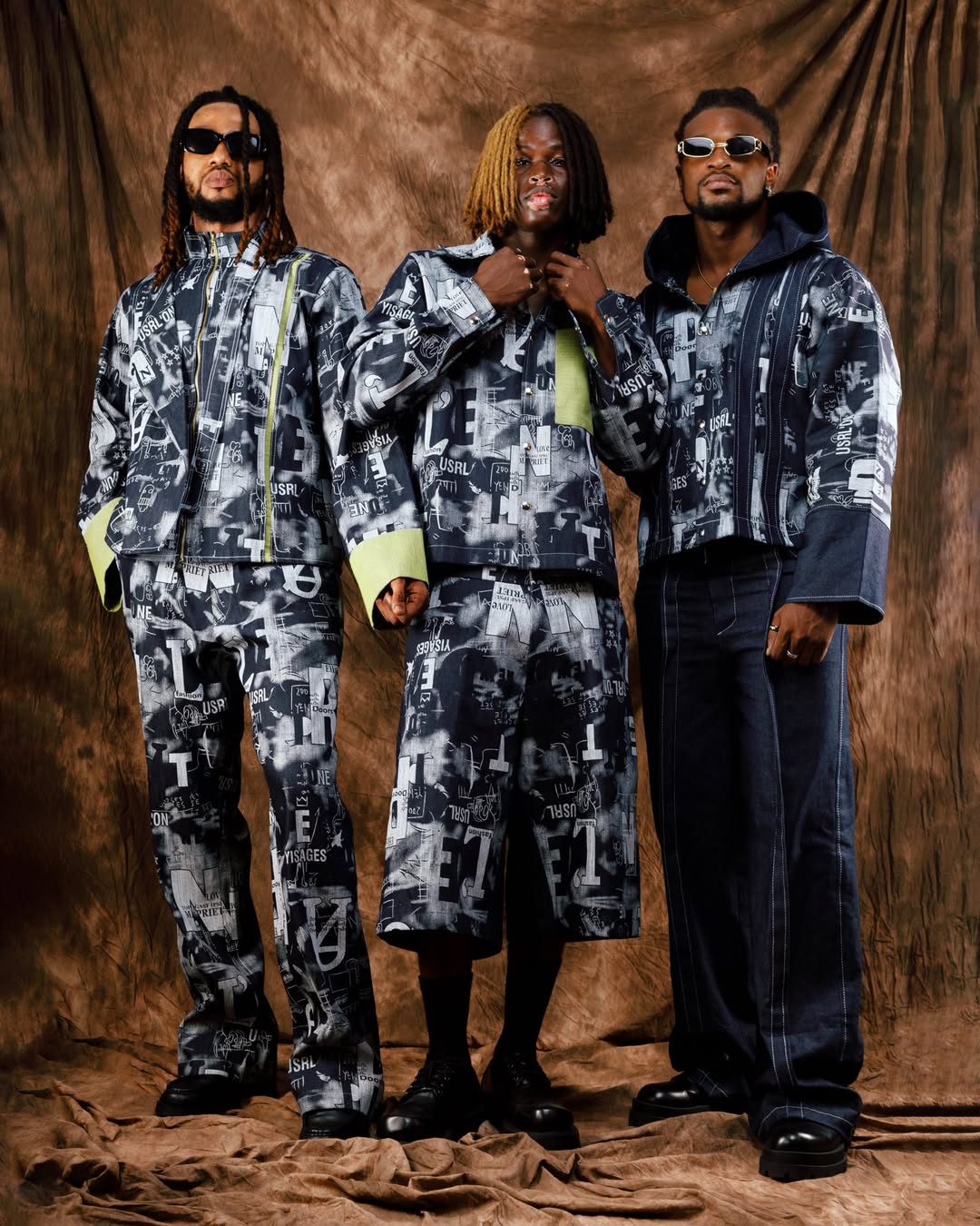 An image showing a collection by one of Ivorian designers taking African fashion to the global stage; Rocardo 
