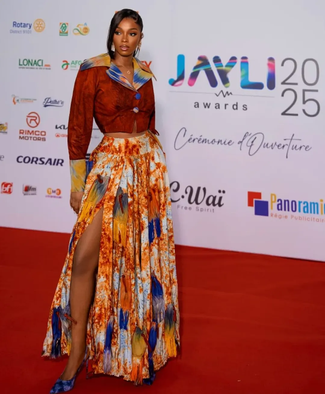 An image showing a model wearing a piece by Maison Pathé’O
