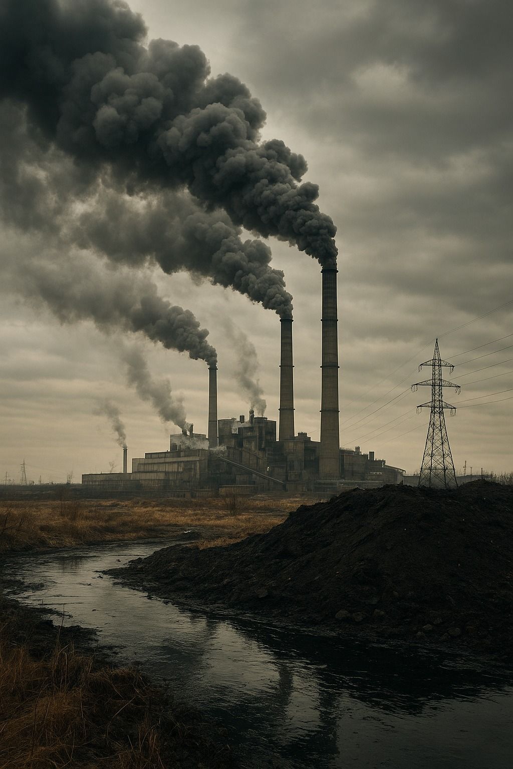 Pollution is showing environmental damage and the need for protective skincare

