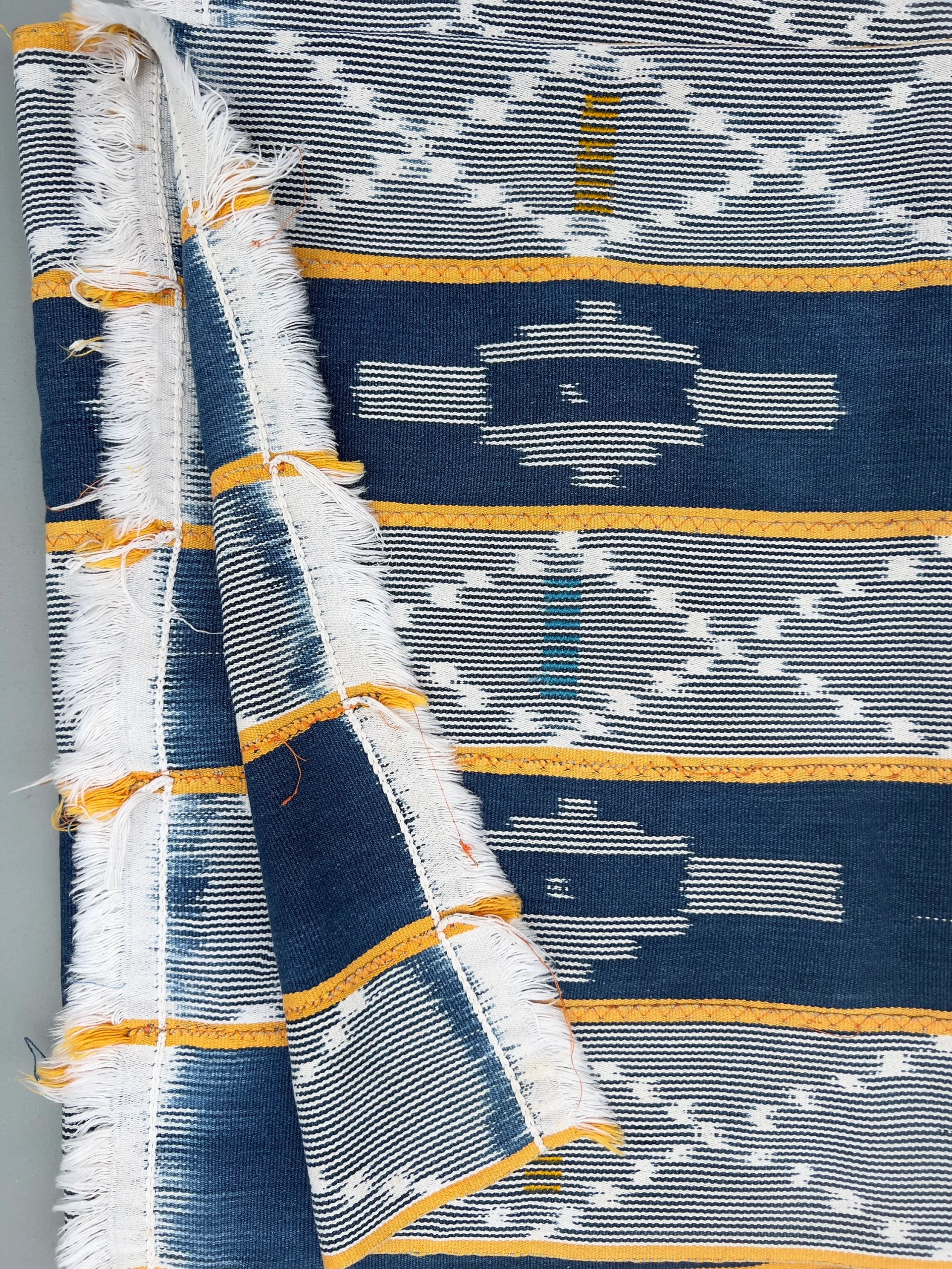 An image showing one of the fabrics defining Ivorian fashion