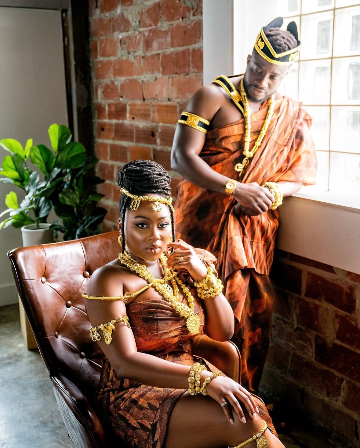 Kente as the Staple Togolese Wedding Fabric