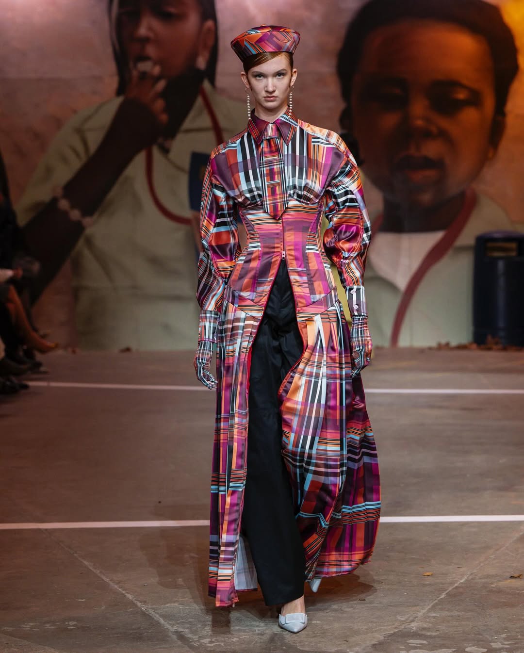  An image showing a model wearing a piece from Tolu coker
