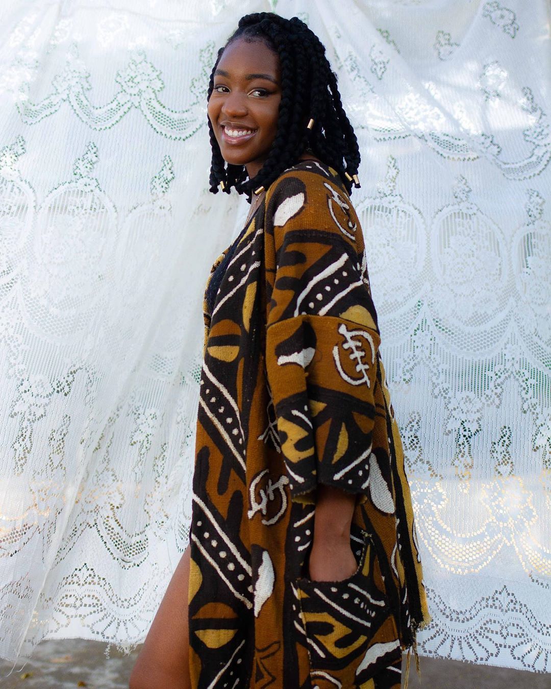 Malian bogolan textile patterns.