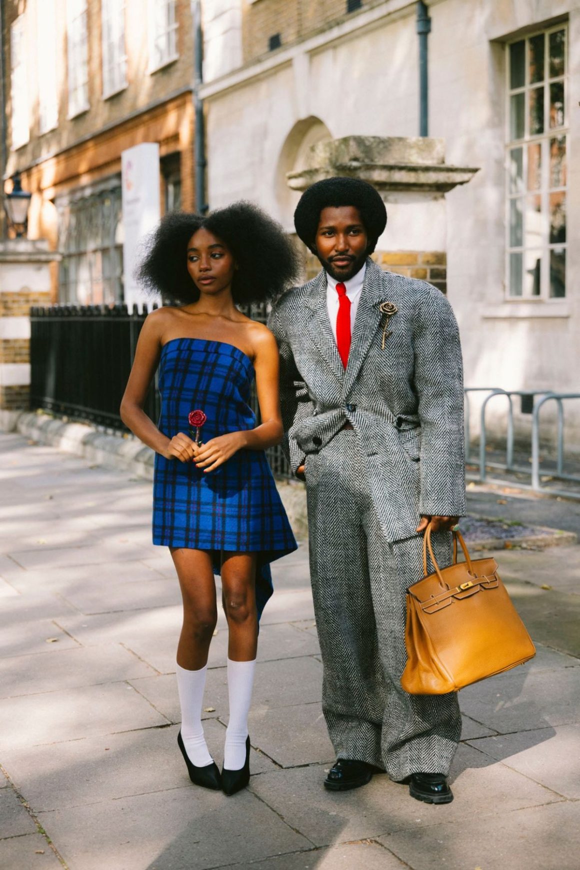Walking the Pavement: Diaspora Street Style Outside London Fashion Week