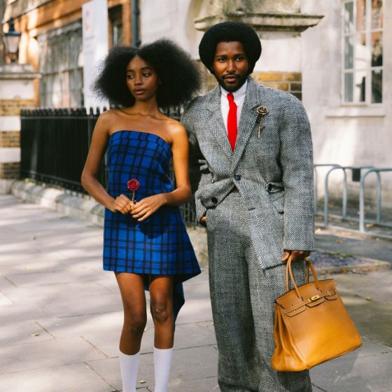 Walking the Pavement: Diaspora Street Style Outside London Fashion Week