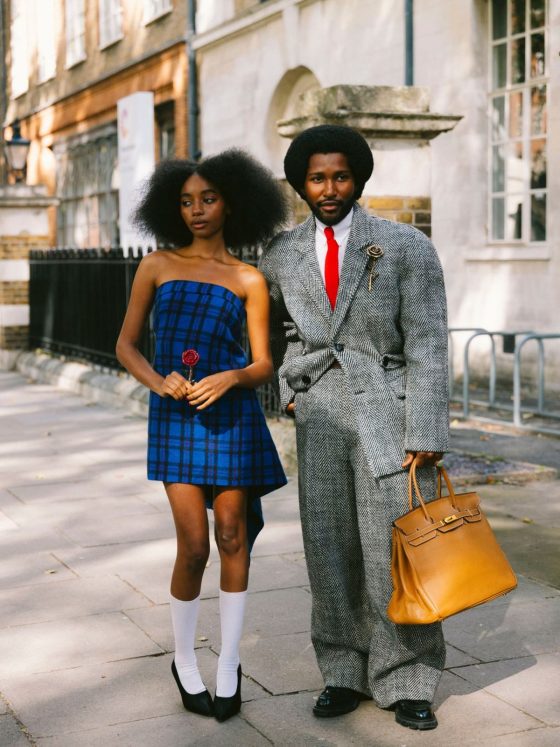 Walking the Pavement: Diaspora Street Style Outside London Fashion Week