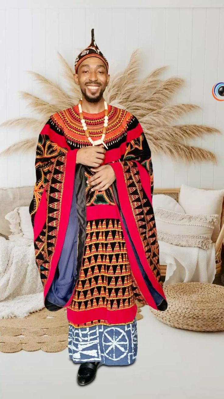 Cameroonian Toghu Menswear: The Authority Encoded in Velvet and Stitch