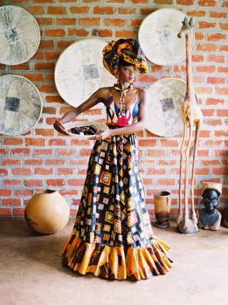 Chitenge as a Bridal Statement Fabric in Zambia