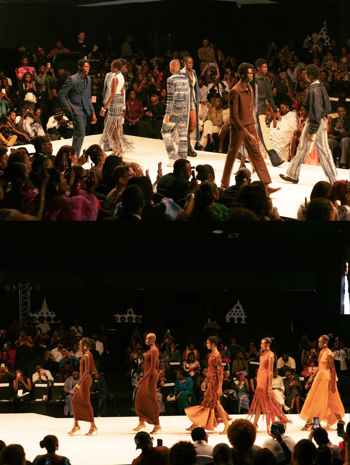 International designers, buyers, and media attending Kolwezi Fashion Week in the Democratic Republic of Congo