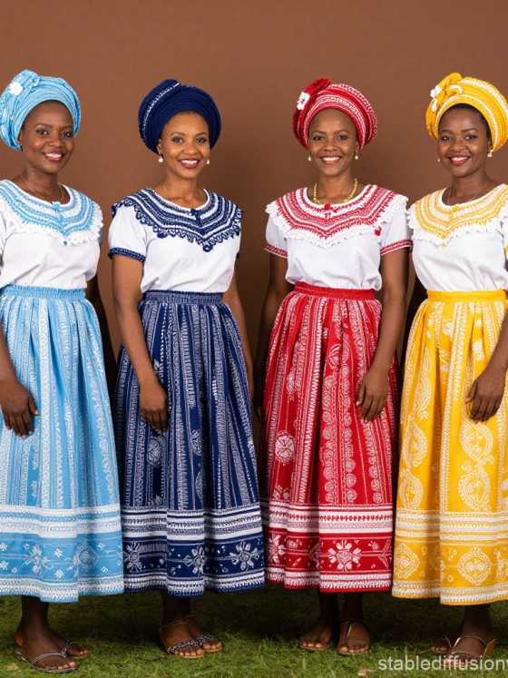Mozambican Women's Capulana Wrap Styling for Modern Wardrobes