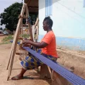 Liberian Country-Cloth Weaving Cooperative in Kolahun