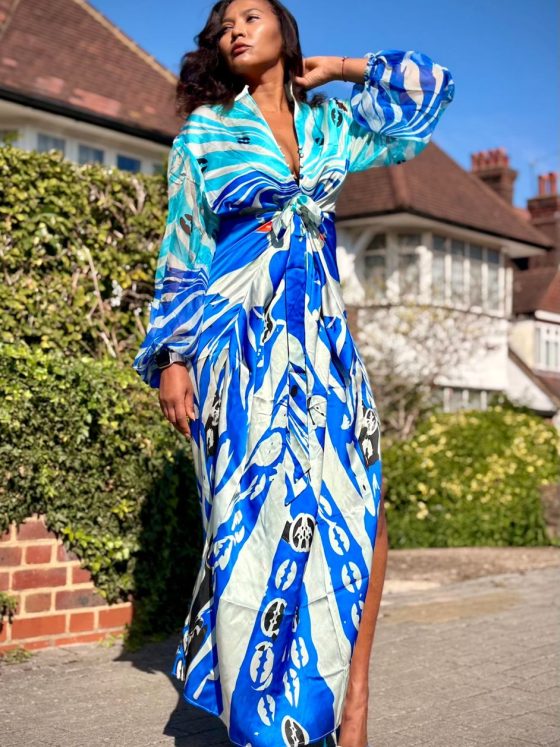 EKI SILK’s Yemoja Collection Brings the Power of Water to Lagos Fashion Week