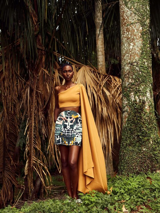 Shoma the Label: Print, Drape and the Shape of a Dress